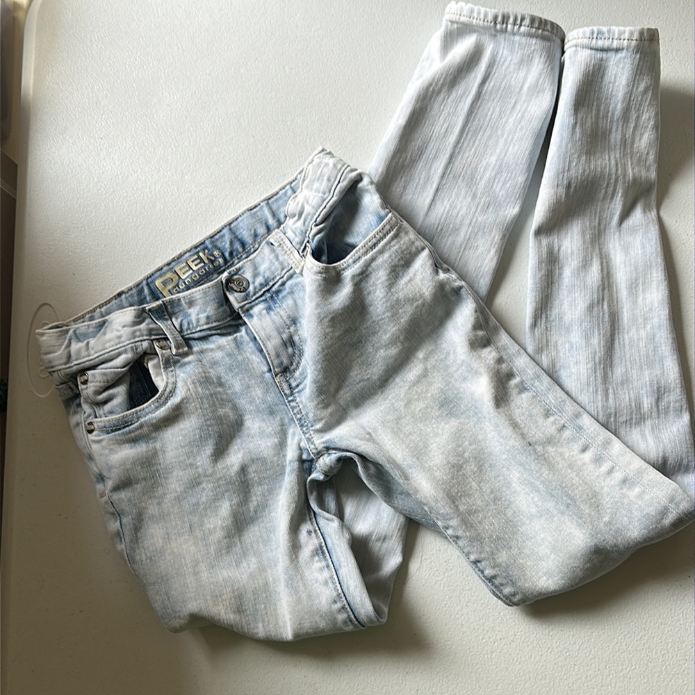 Peek Dungarees Jeans Girls Size 12